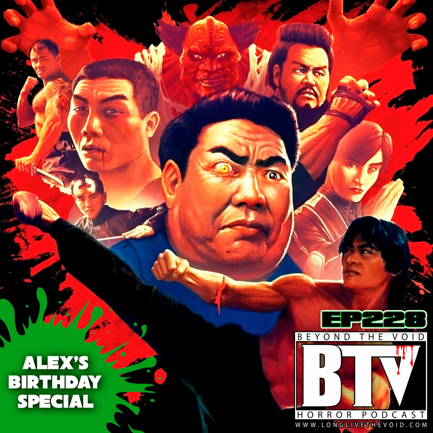 Ep228 Alex's Birthday Special with Reviews of RIKI OH (1991) &amp; Bio-Zombie (1998) + Trivia!