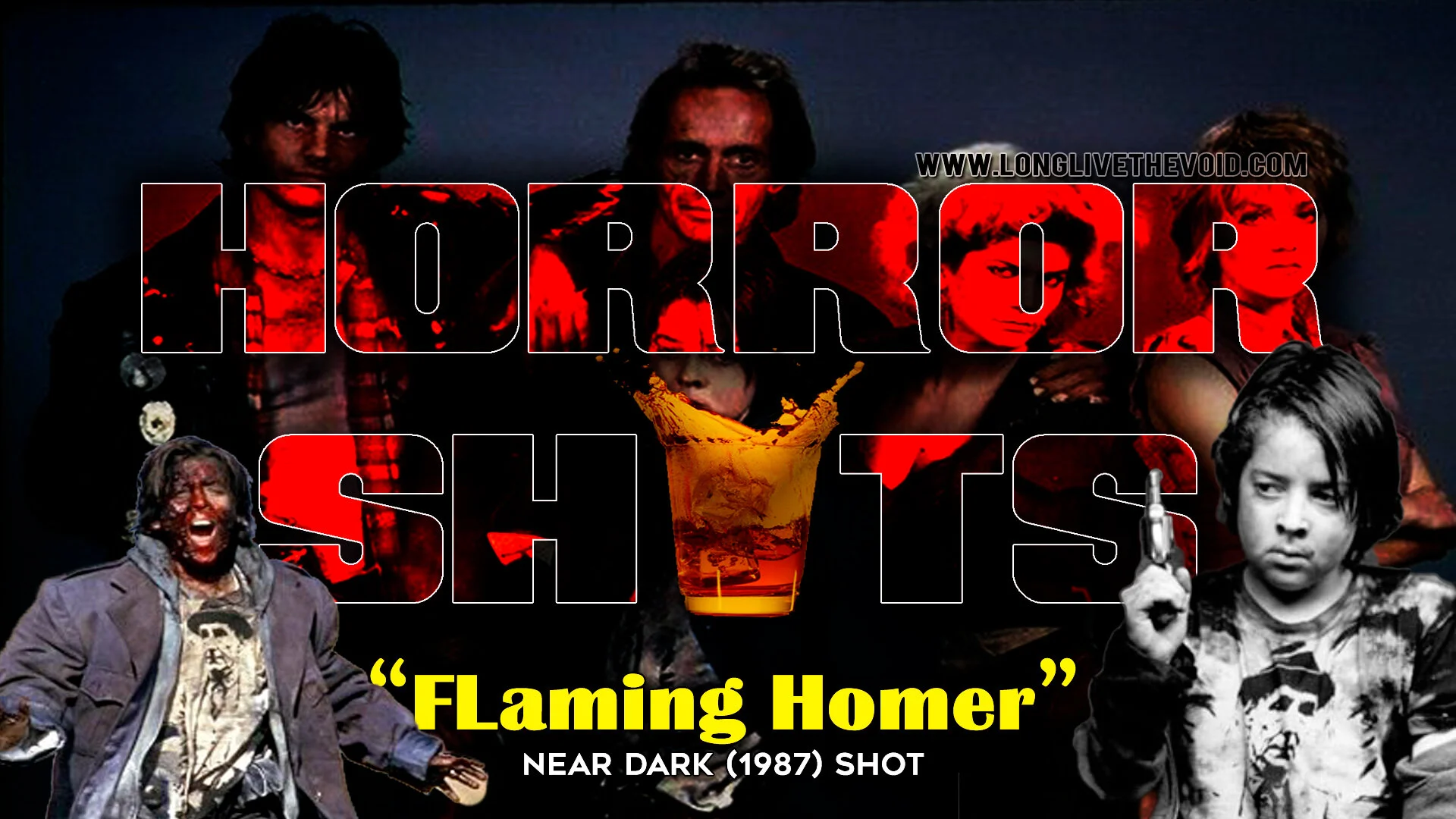 Flaming Homer - Near Dark (1987) Shot! 
