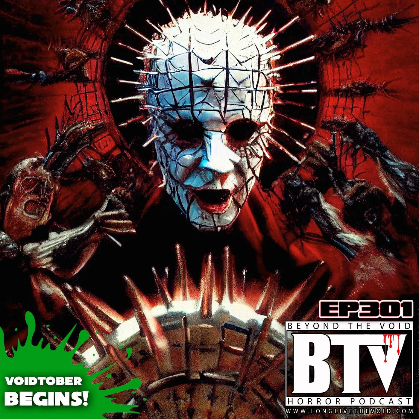 BTV Ep301 Voidtober Begins - Hellraiser (1987) & Hellbound Hellraiser II (1988) Reviews