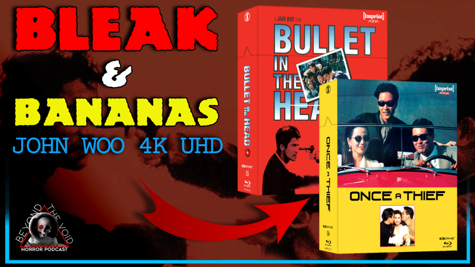From Bleak to Absolutely Bananas: 2 John Woo 4k Releases YOU GOT to SEE!