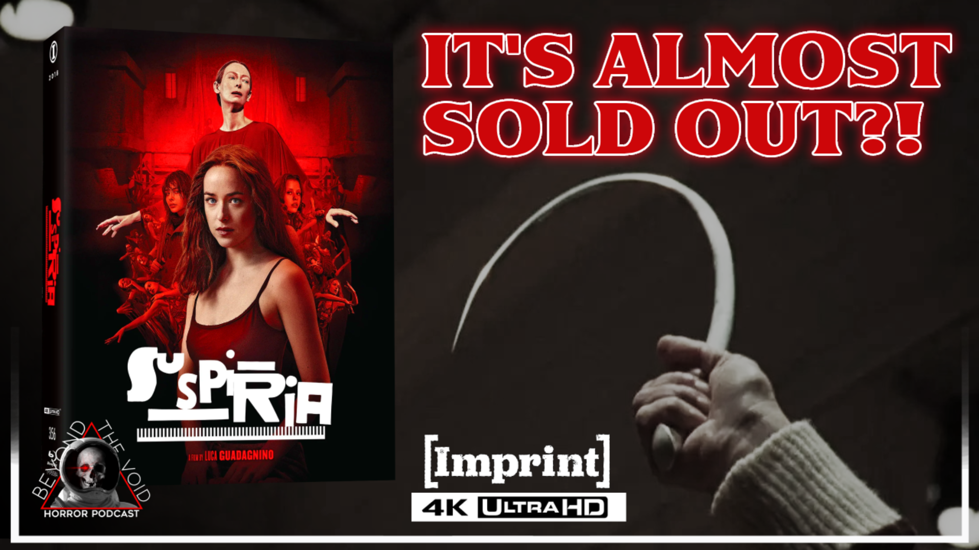 WHY Is the Remake of SUSPIRIA (2018) Still so GOOD? 4k SteelBook IMPRINT