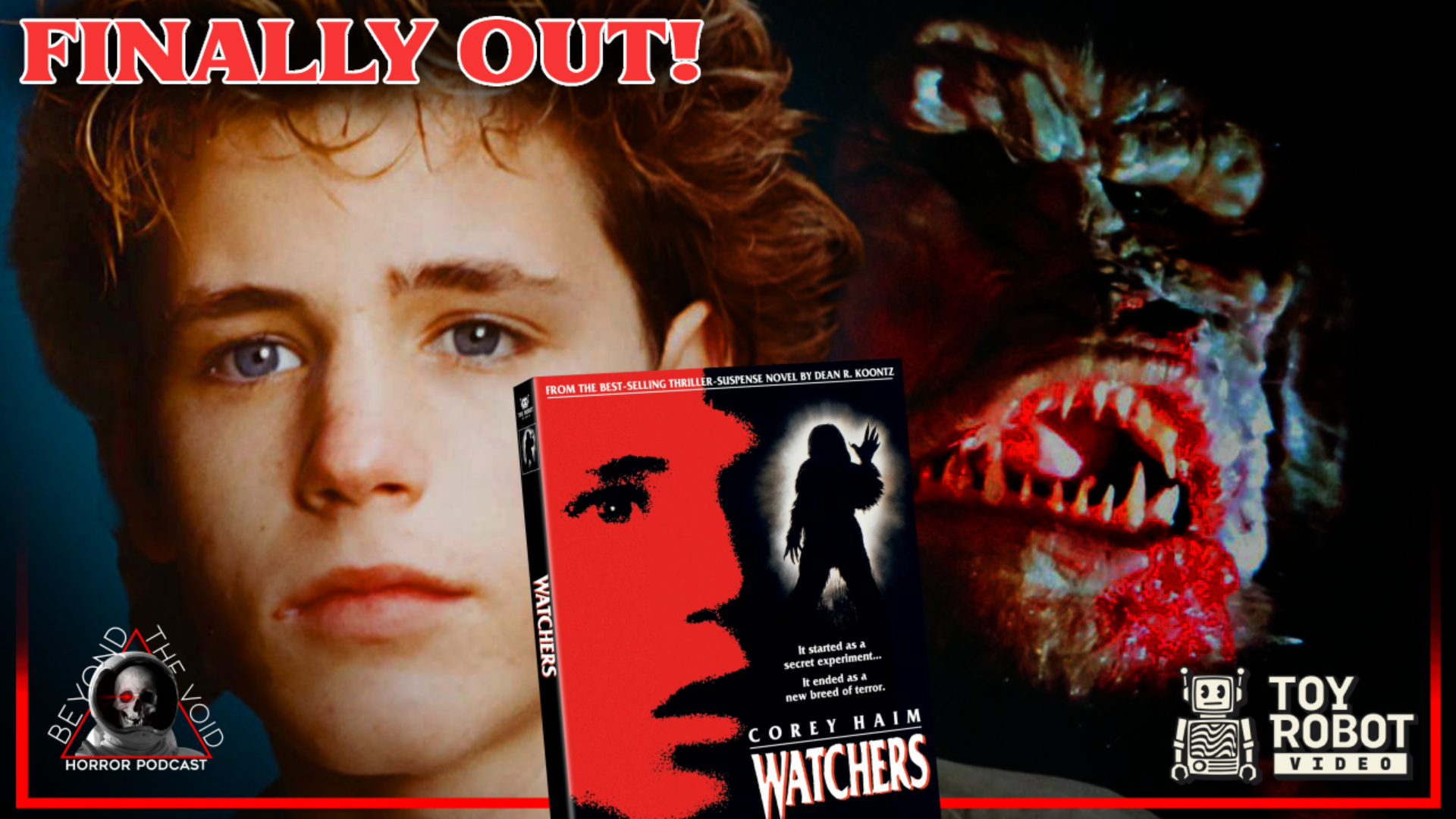 FINALLY Here and NO LONGER Out Of Print! Watchers (1988) ToyRobot Blu