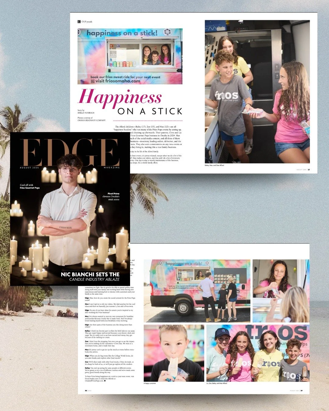 The sweetest @friosomaha story ran in the August issue of @edgemagazineomaha did you catch it? 😋 😋

✨ Learn all about the Frios Omaha family from the Alford kids themselves by reading the story through the link in our stories 🔗

#frios #friosomaha