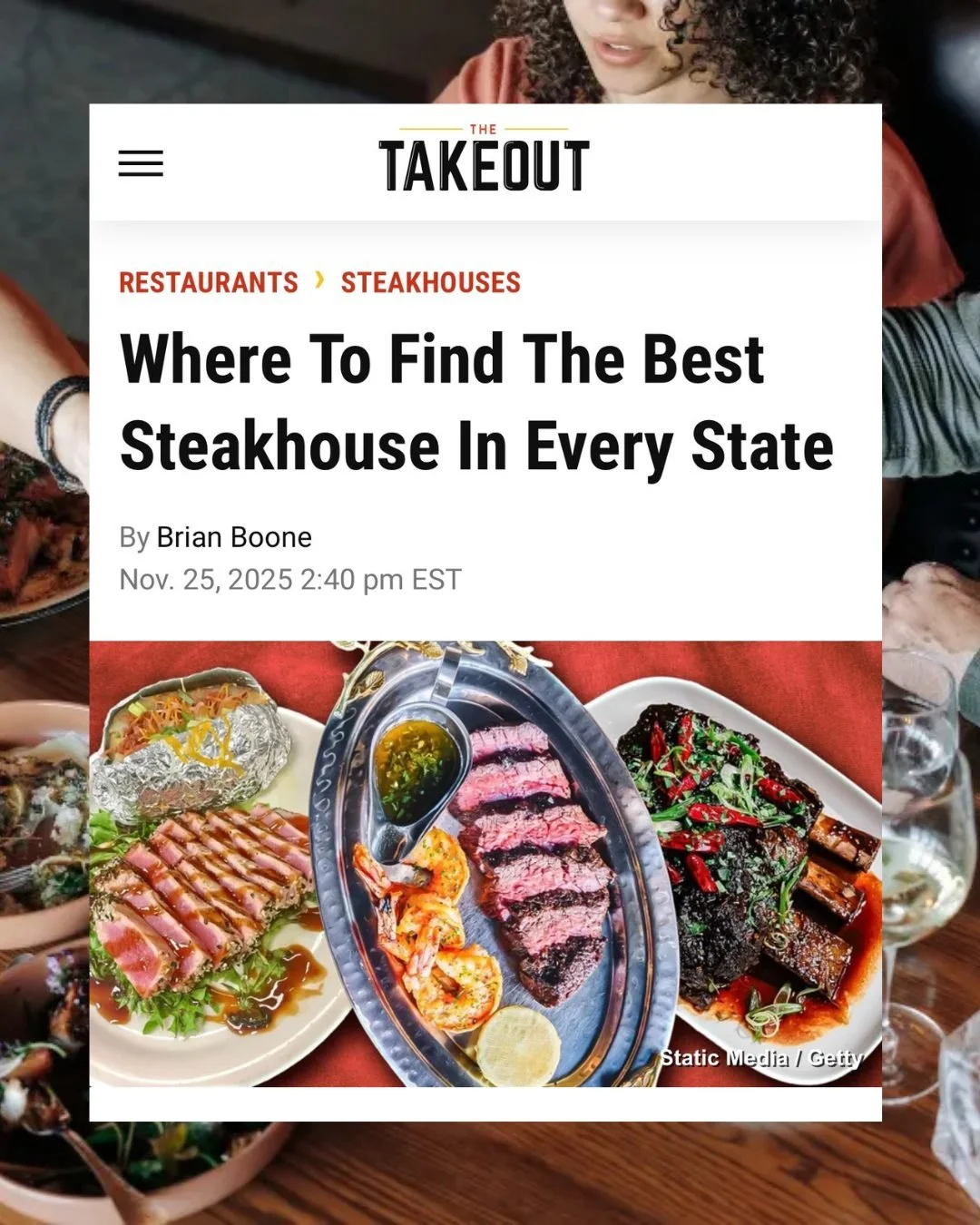We&rsquo;re thrilled to celebrate a major national media win for Timbers @arbordayfarm! 🌲🥩
@thetakeoutsite was named Timbers the Best Steakhouse in Nebraska, highlighting its stunning setting, tree-inspired design, and standout dishes like the gras