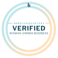 Women-Owned Business Verified by HerHeadquarters