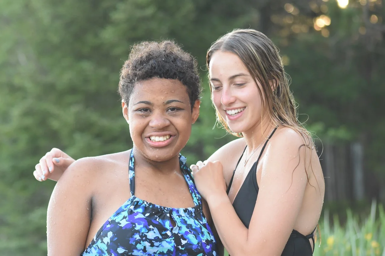 Polar Bear Swim at 5:30 AM by Lily Agbodza I swam in the agam to the island. Ofir swam with me. I went on a boat to the Island. It was fun that I swam back. I drank hot chocolate. I like to swim laps with my friends. I go with Milly and Shayna.
