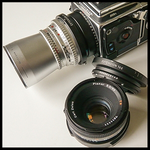 Hasselblad 203FE with tubes