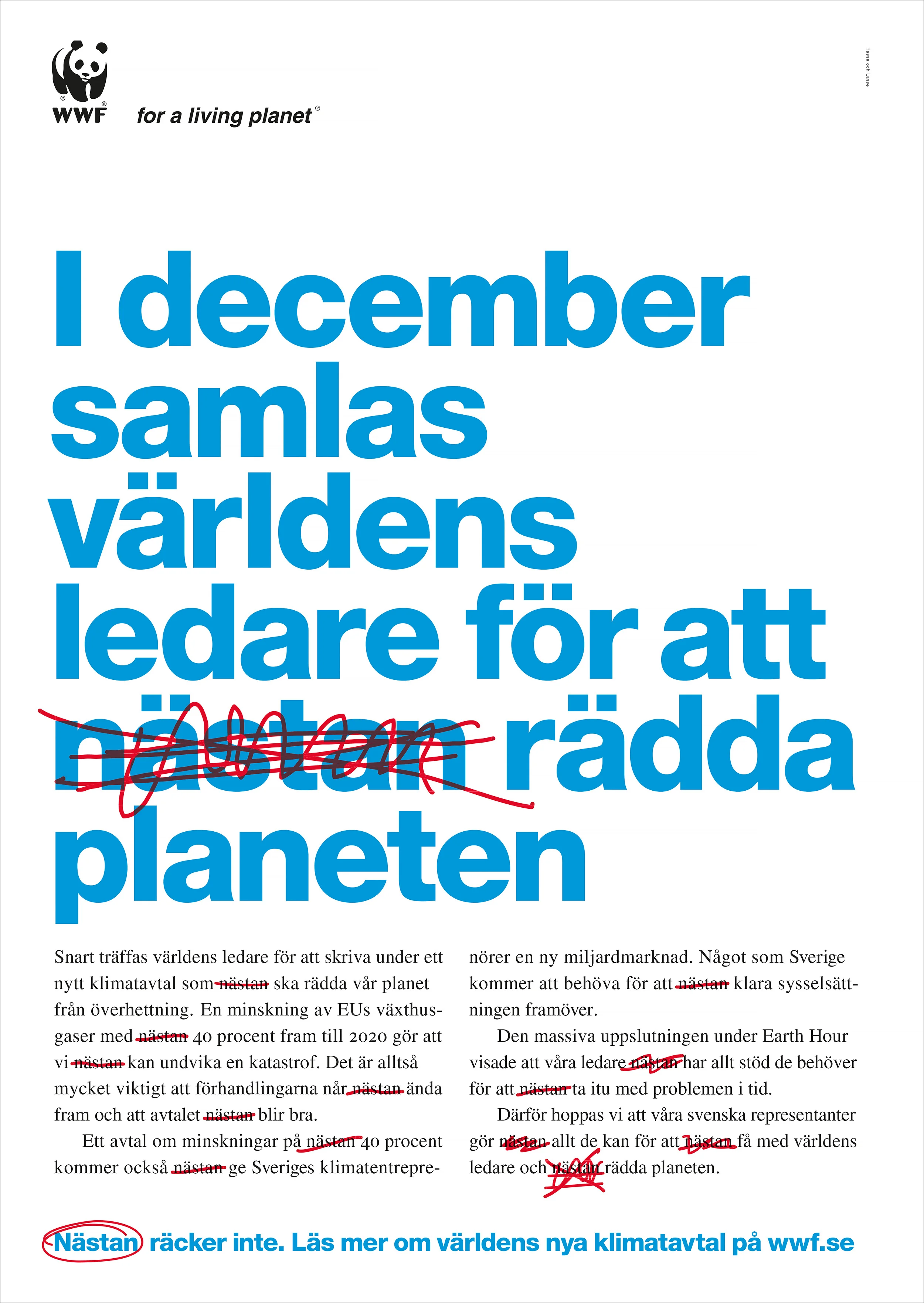 WWF | Climate campaign