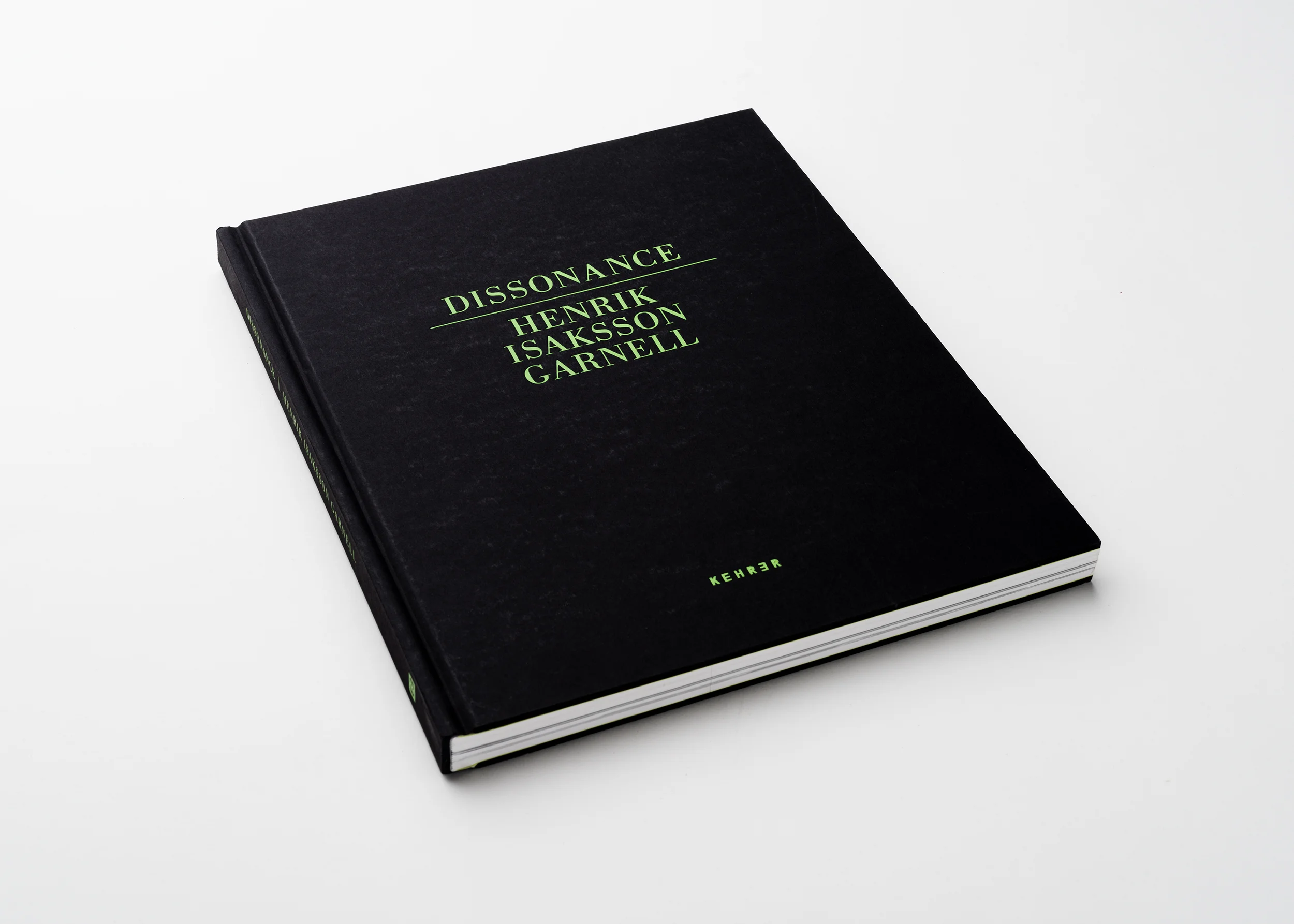 Dissonance by Henrik Isaksson Garnell | Book design