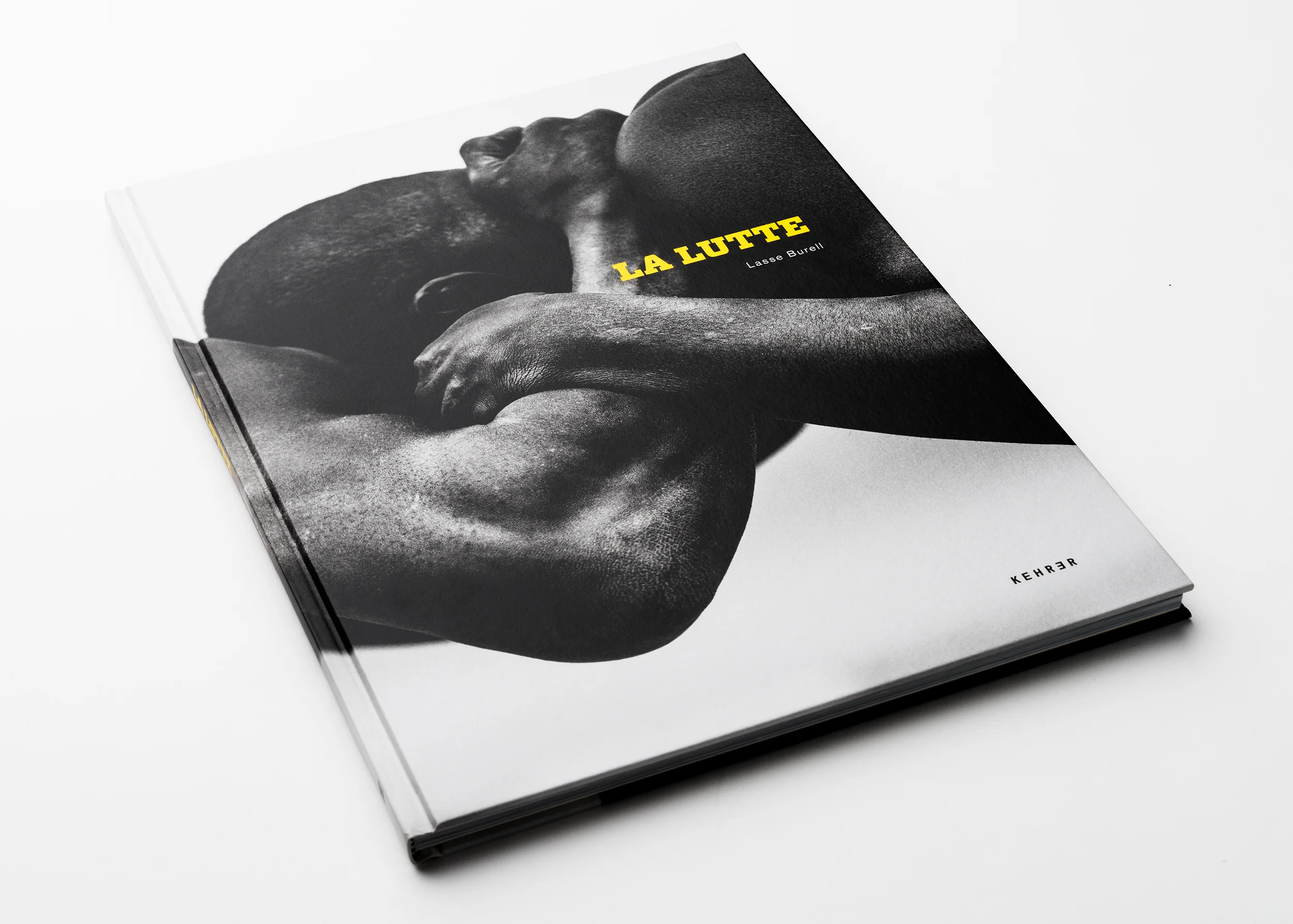 La Lutte by Lasse Burell Book design