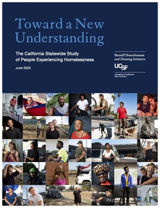 UCSF Benioff Homelessness and Housing CASPEH California Statewide Study of People Experiencing HomelessnessReport Cover image