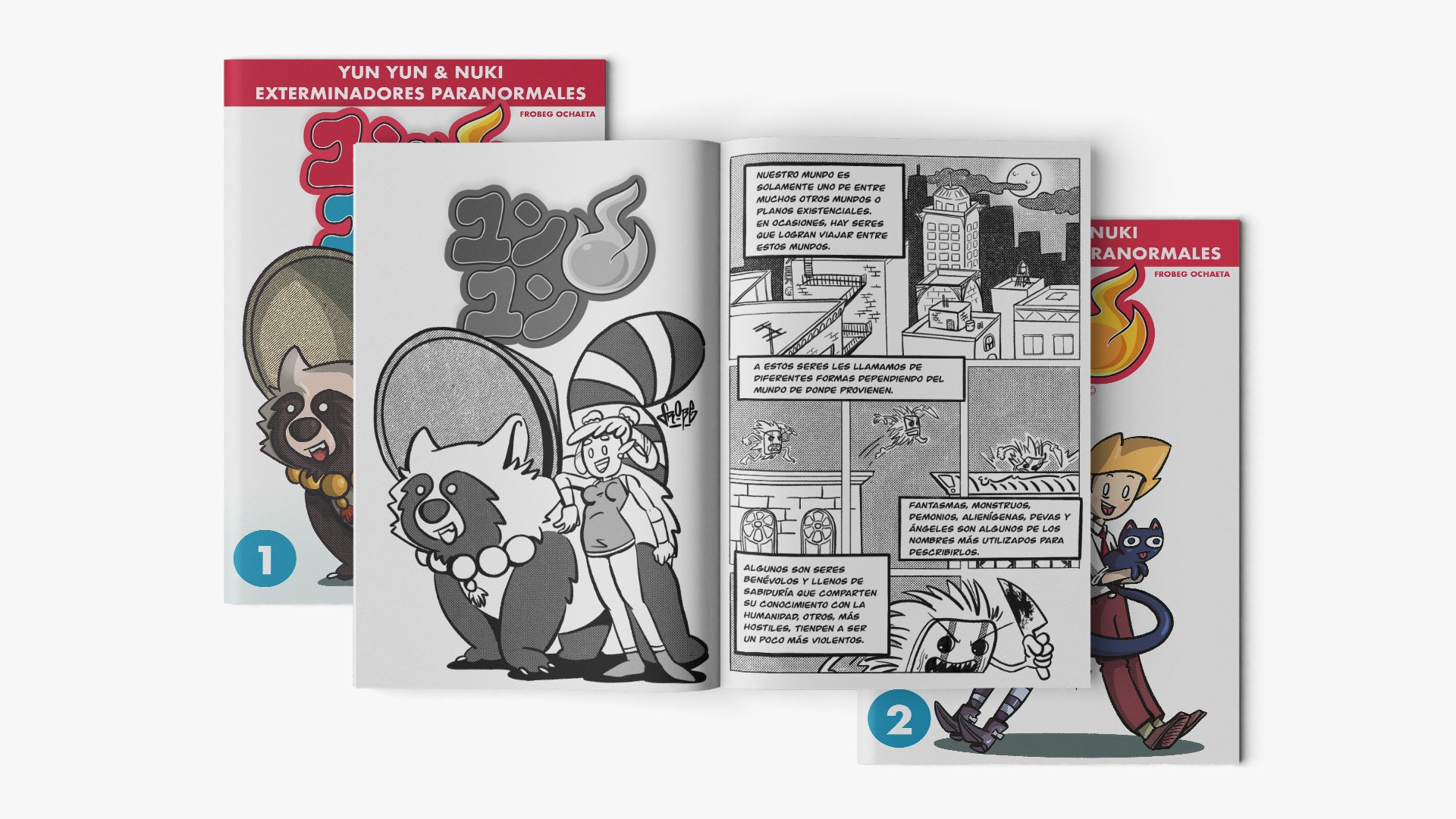 Yun Yun y Nuki está a la venta en las principales tiendas de comics y mangas de Guatemala.