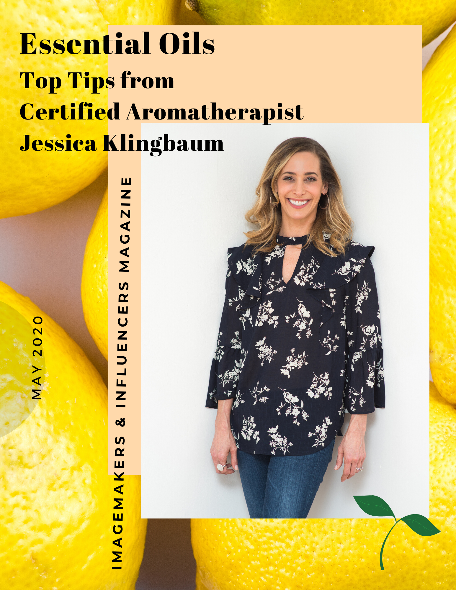 Graphics by ImageMakers &amp; Influencers Magazine / Photo courtesy of Jessica Klingbaum