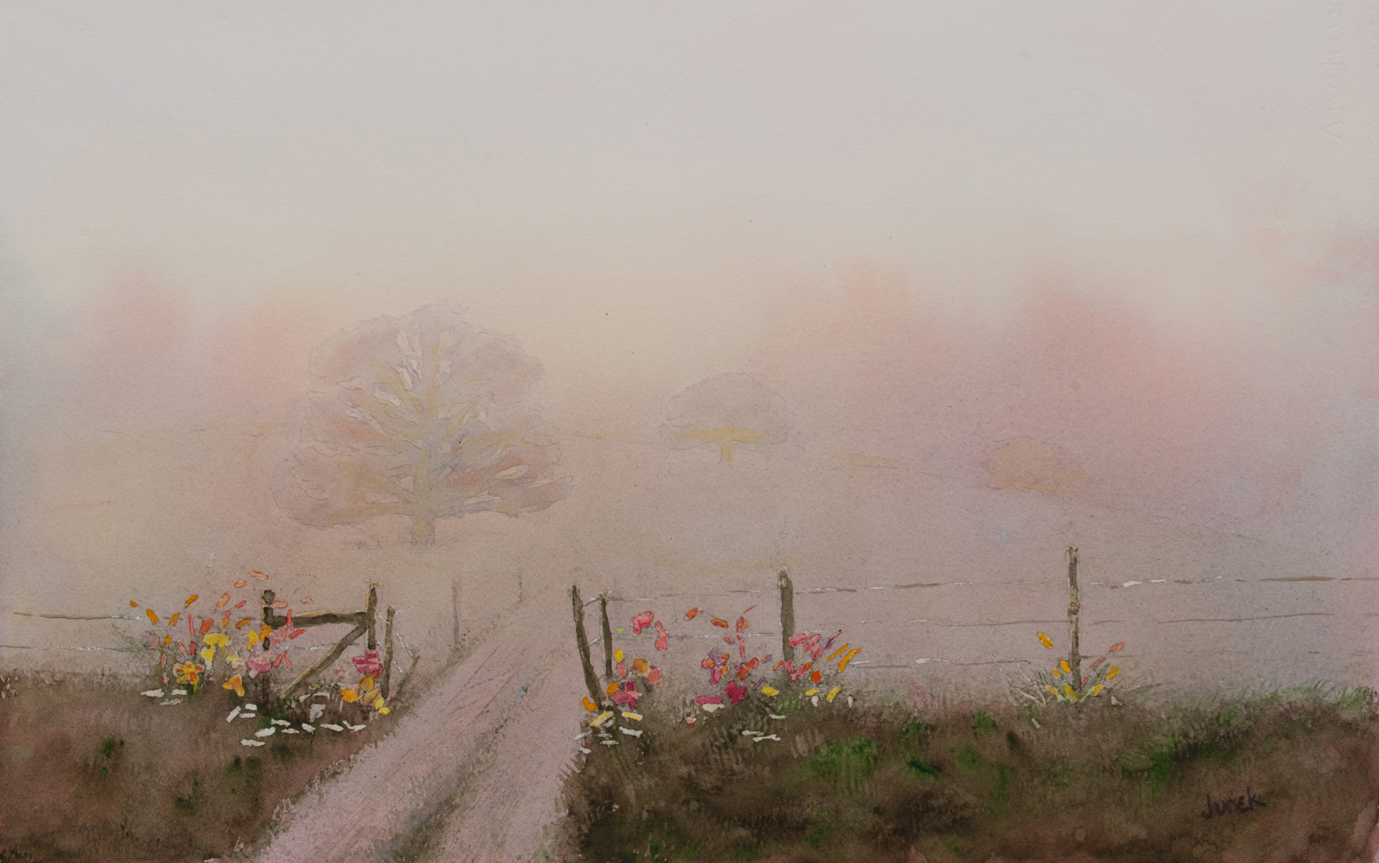 one foggy day