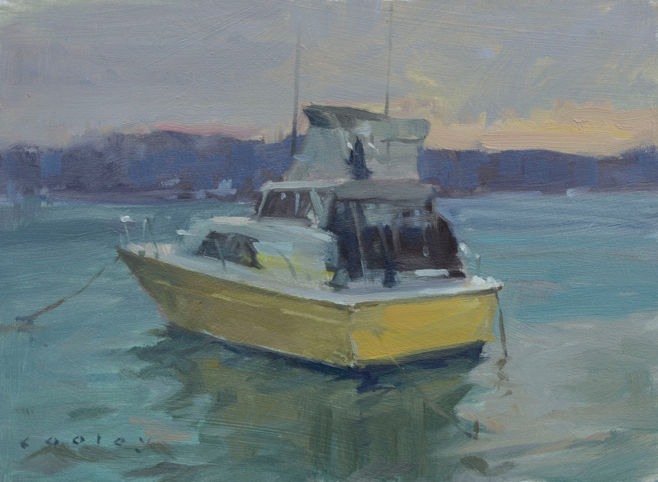 the yellow boat