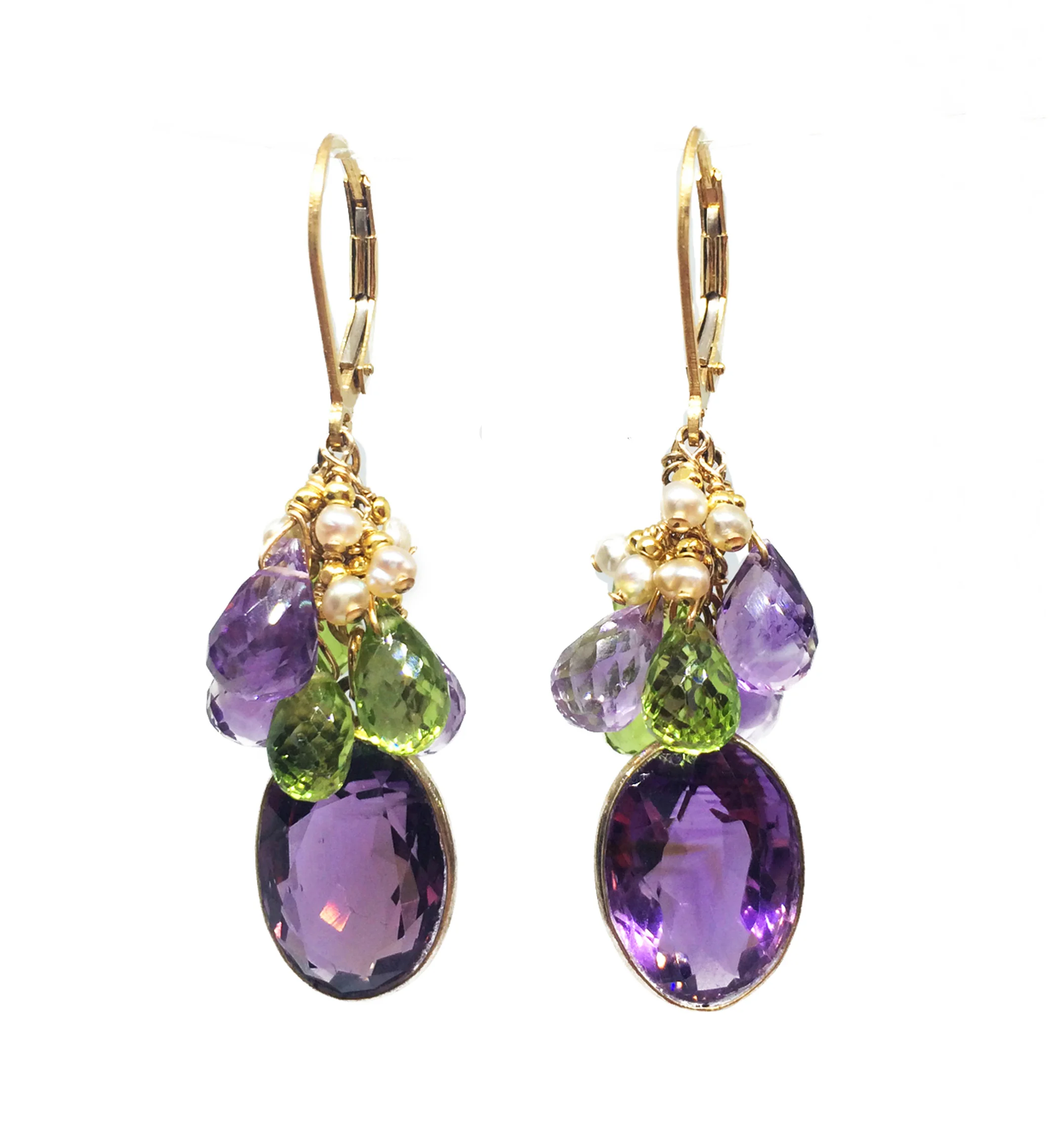 amethyst peridot