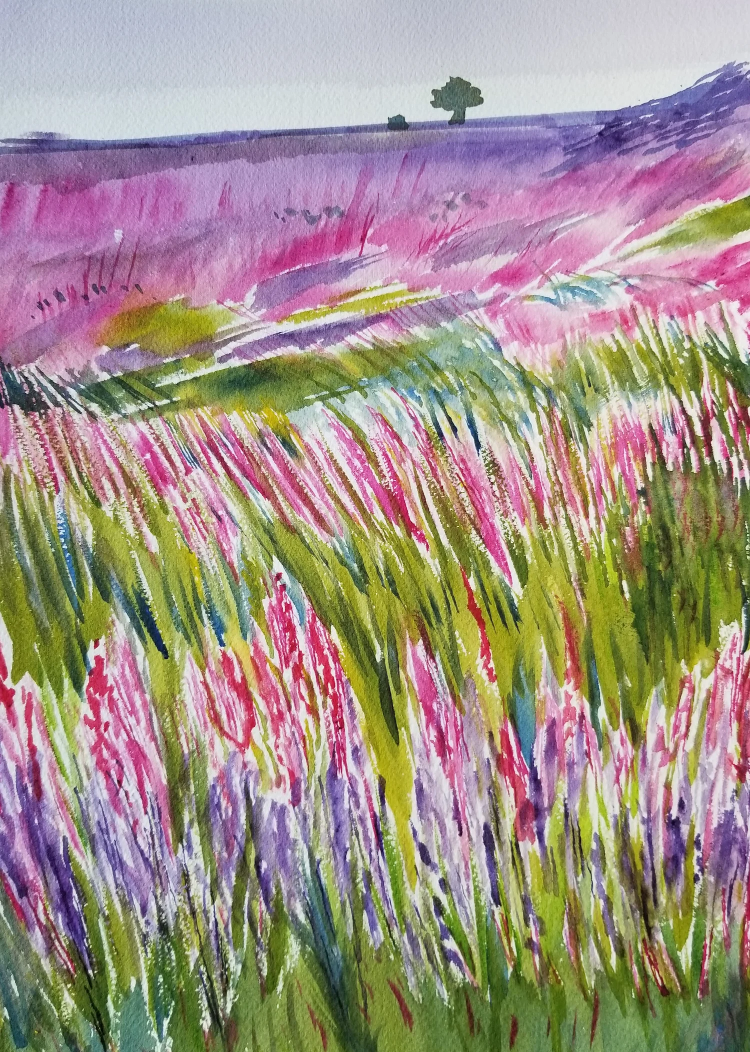 CHERI NOVAK Watercolor