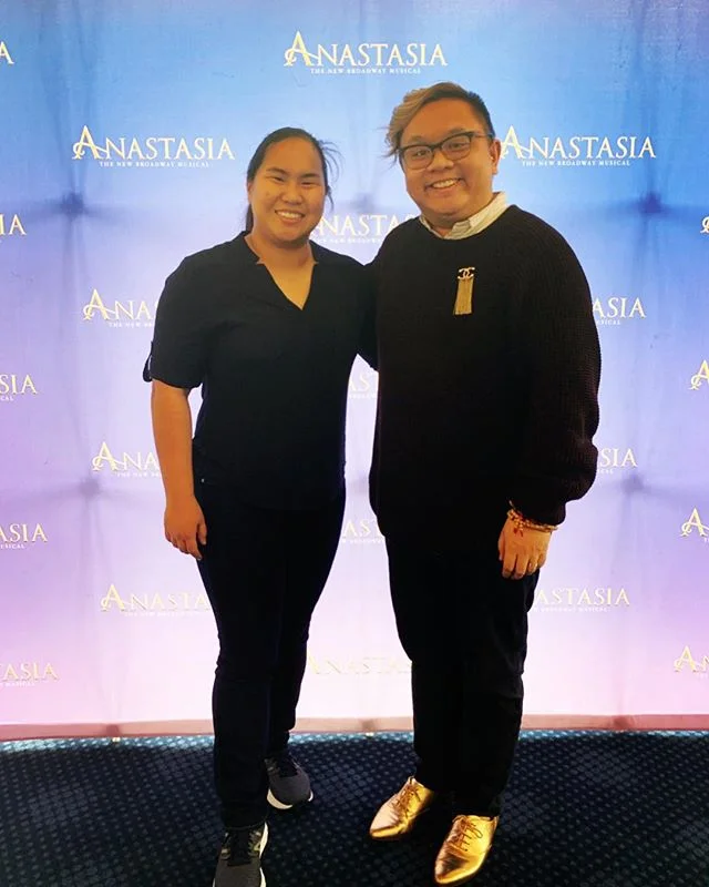 Heart, don&rsquo;t fail me now! Courage, don&rsquo;t desert me! // #JourneyToThePast #HomeLoveFamily #RelivingOurChildhood #Anastasia #CousinsWhoBroadway #OutfitDocumentationPurposes