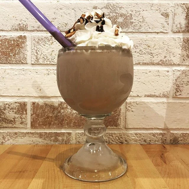 &ldquo;It&rsquo;s almost Friday&rdquo; is reason enough. // #ThirstyThursday #BoozyShakes