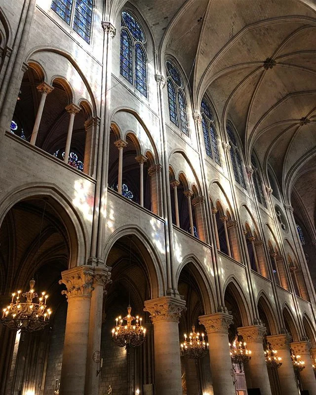 Lucky to have been, lucky to have seen. // #NotreDame