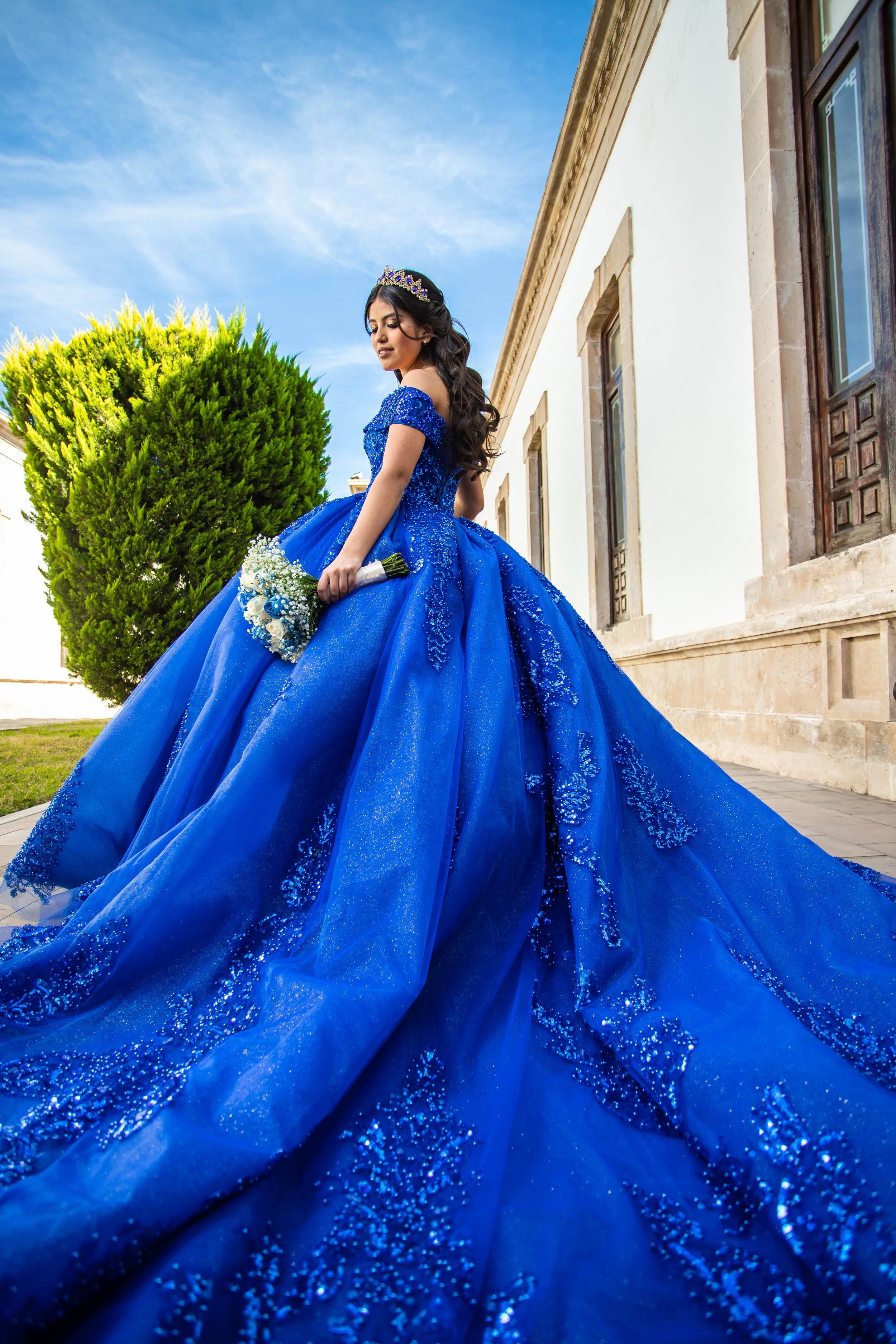 Los Quince de Azul 