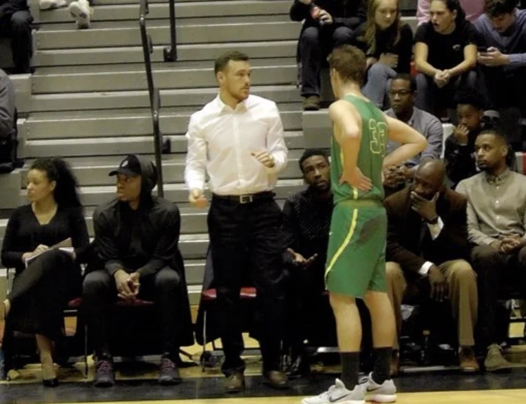 Damian Lillard on the bench for CHS 2017-18