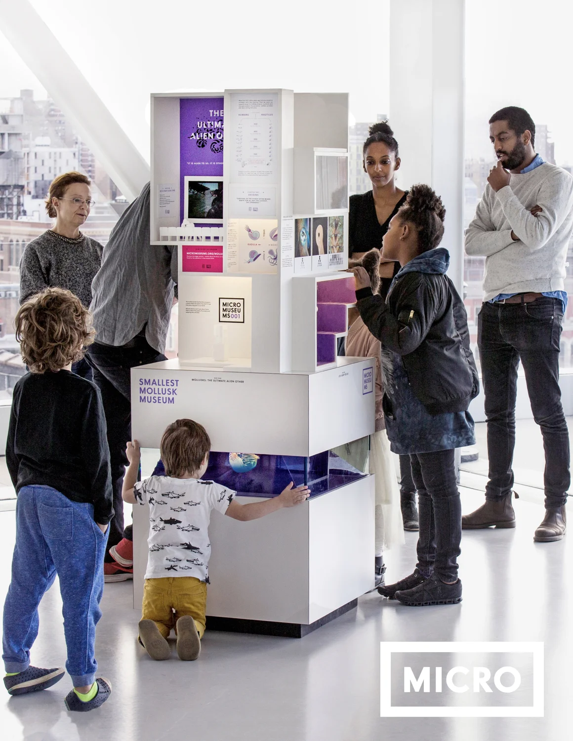 MICRO in the public access “Sky Room” at the New Museum of Contemporary Art