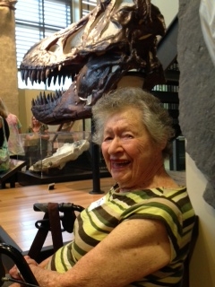 june and the triceratops.JPG