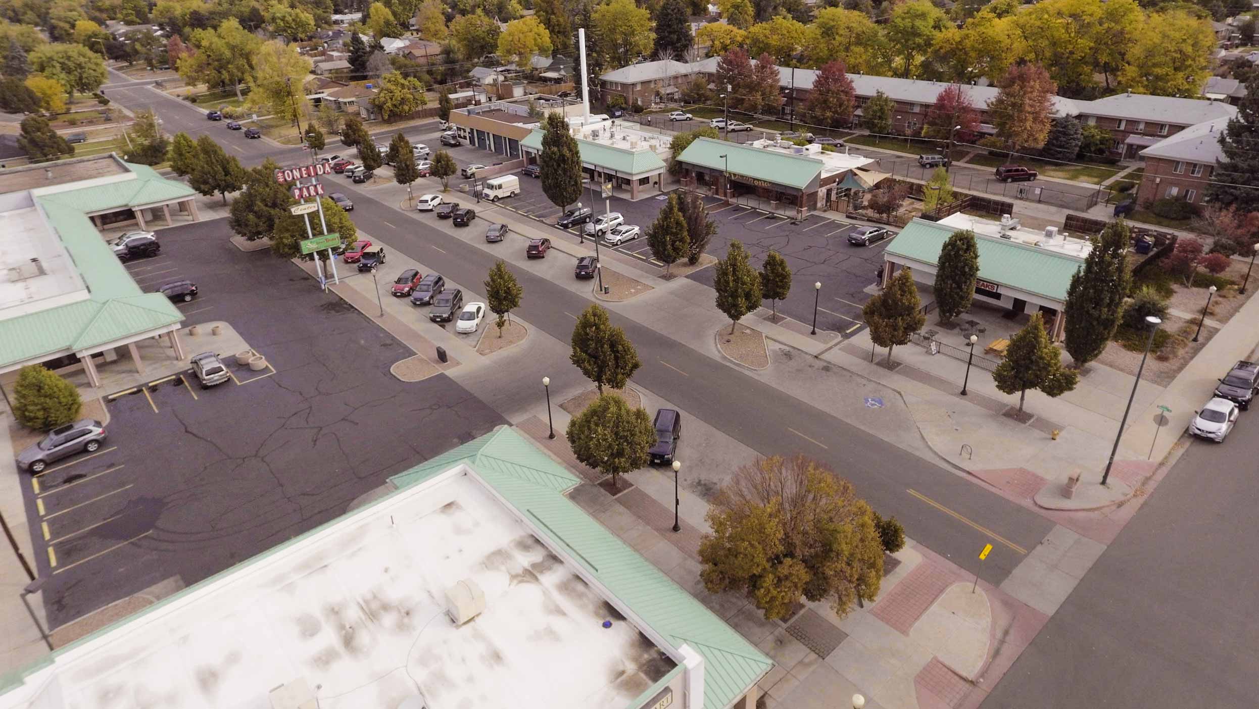 Oneida Park Street and Buildings