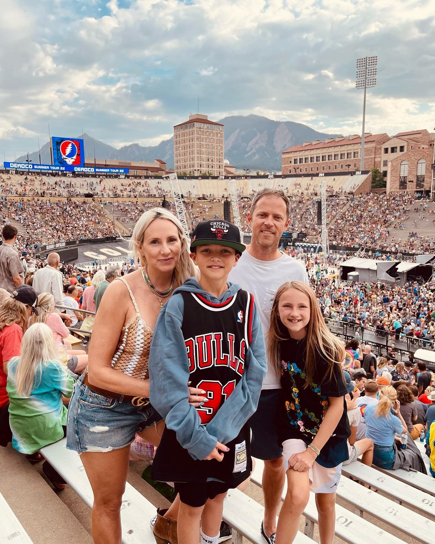 #deadandcompany concert with the family at CU this past weekend.