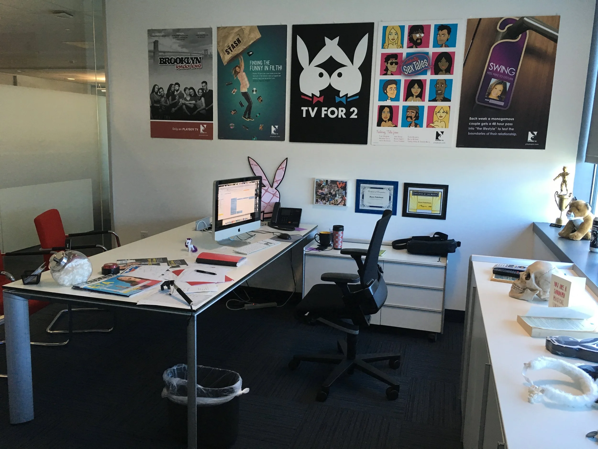 MY OFFICE AT PLAYBOY
