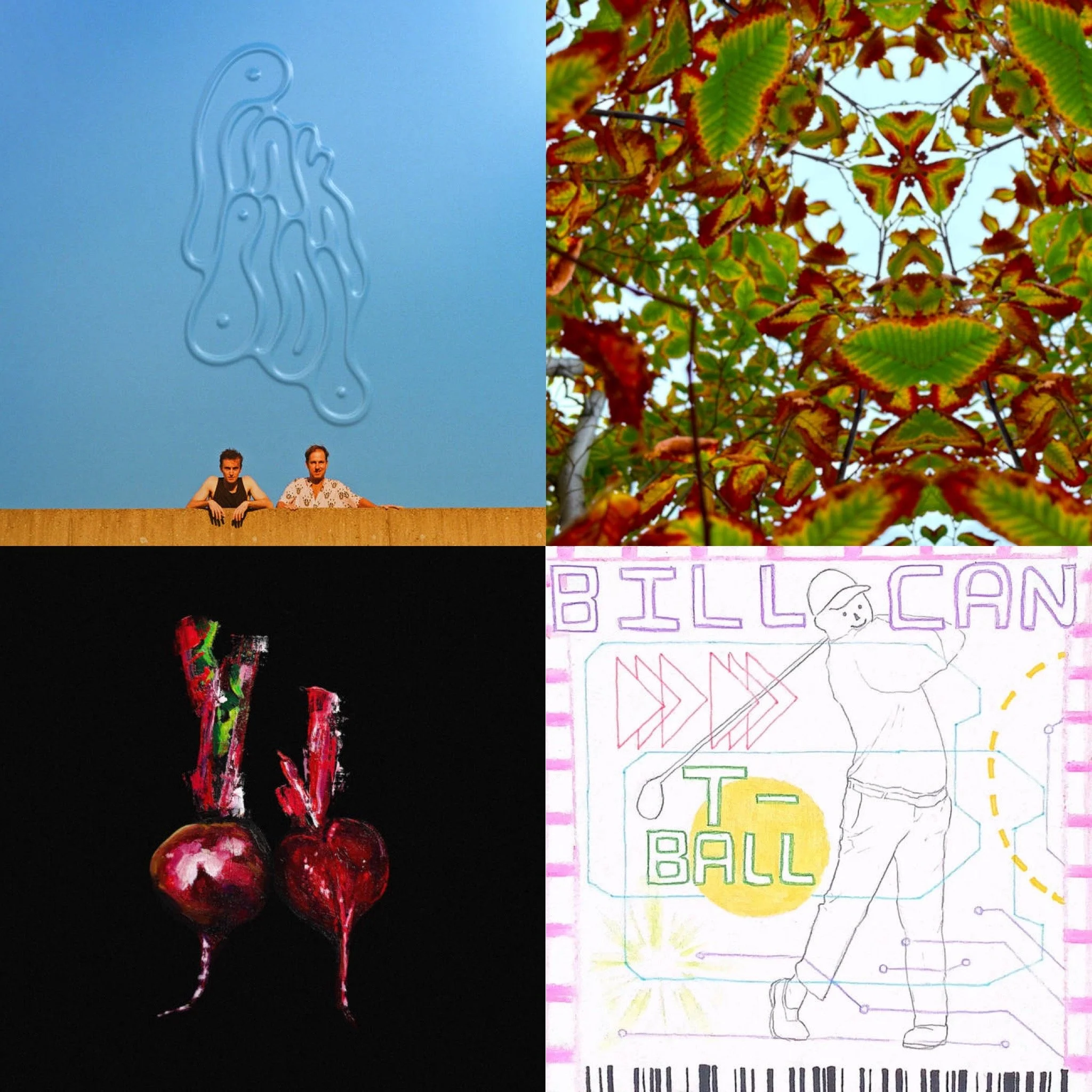 Pink Blob, wihtikow, Mike Trask, and Bill Can