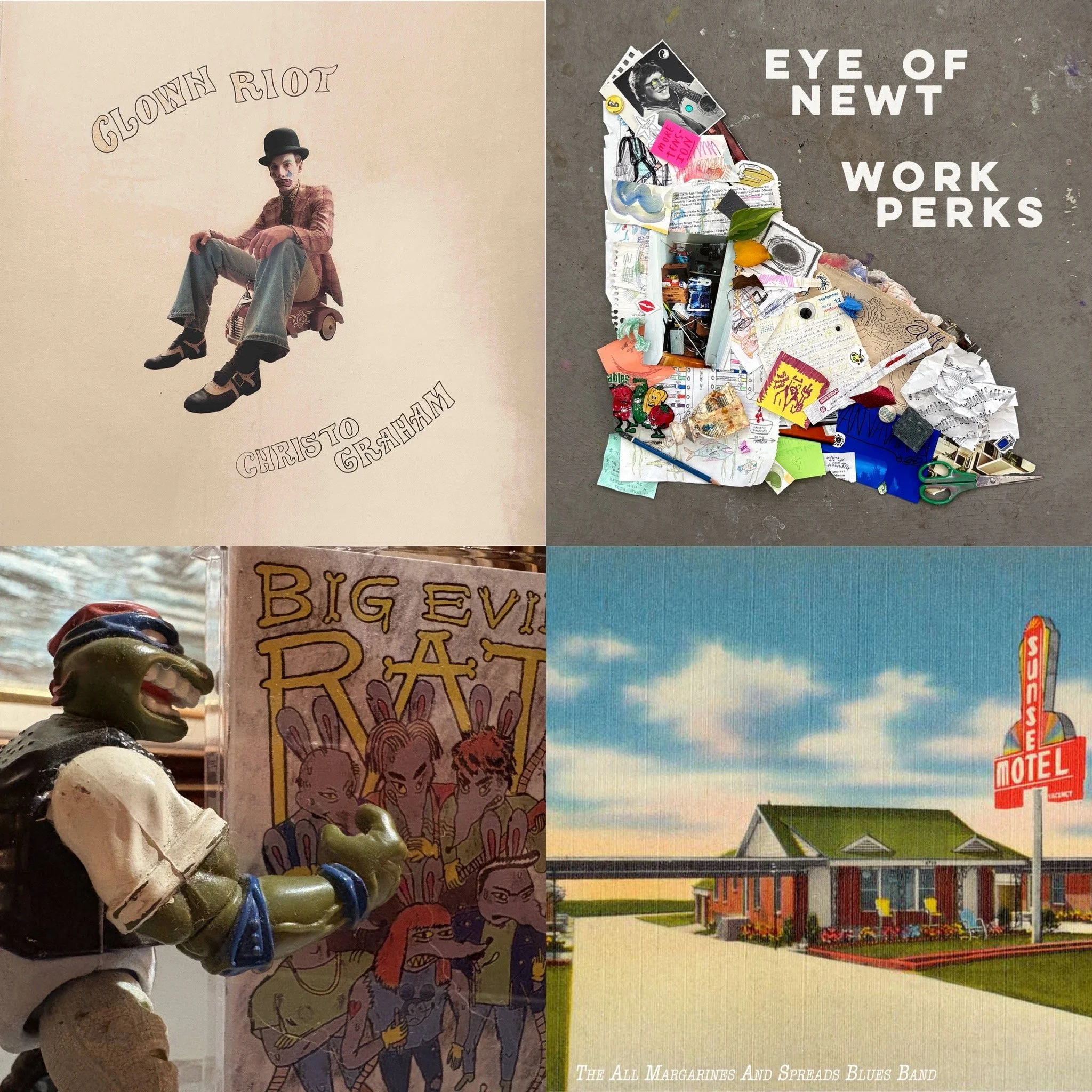 Christo Graham, Eye of Newt, Big Evil Rat, and The All Margarines and Spreads Blues Band