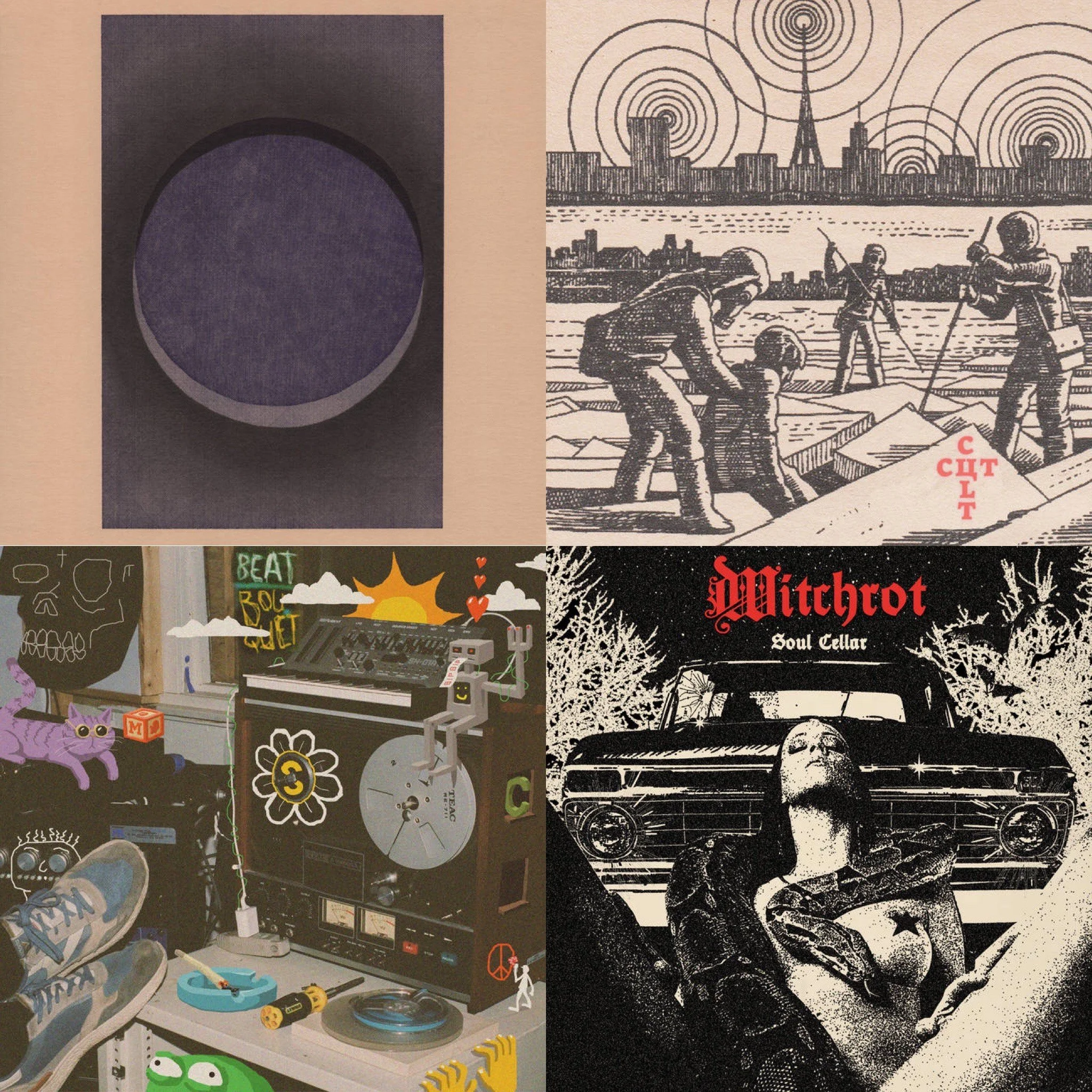 Saxsyndrum, Cut Cult, Misc, and Witchrot