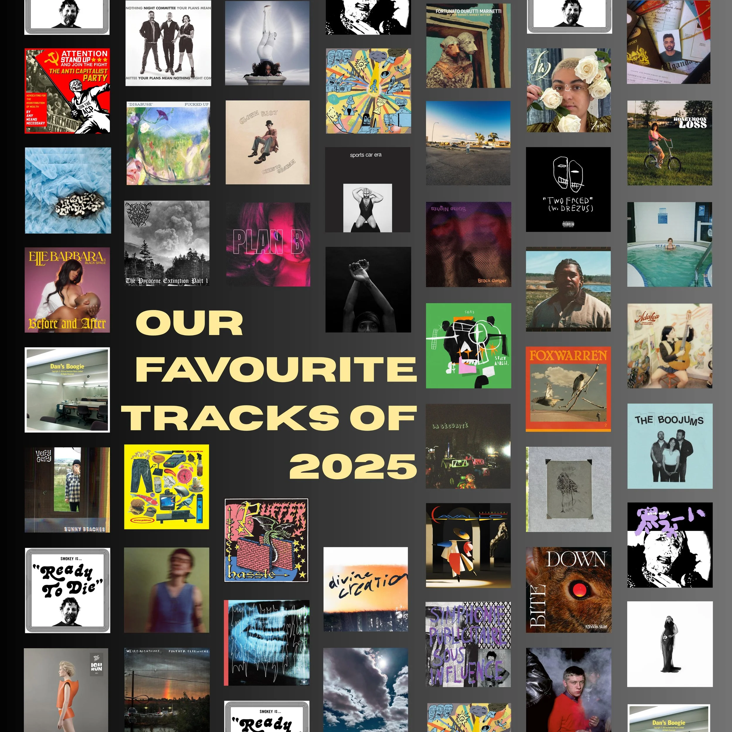 Best of 2025 - Tracks