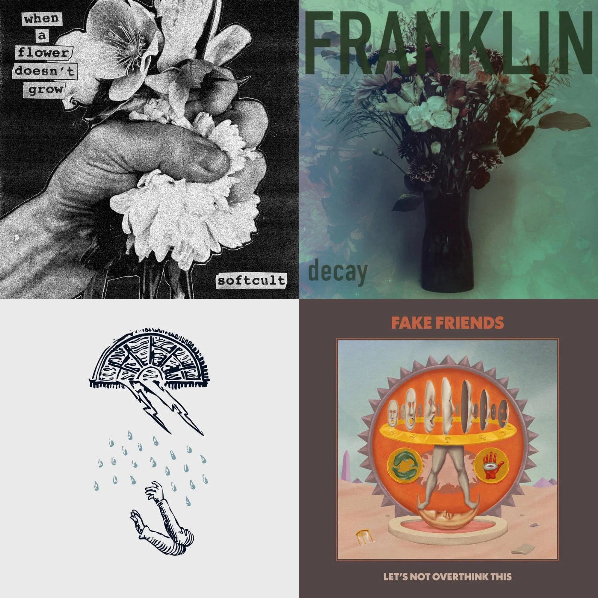 Softcult, FRANKLIN, Burnt Black, and The Fake Friends