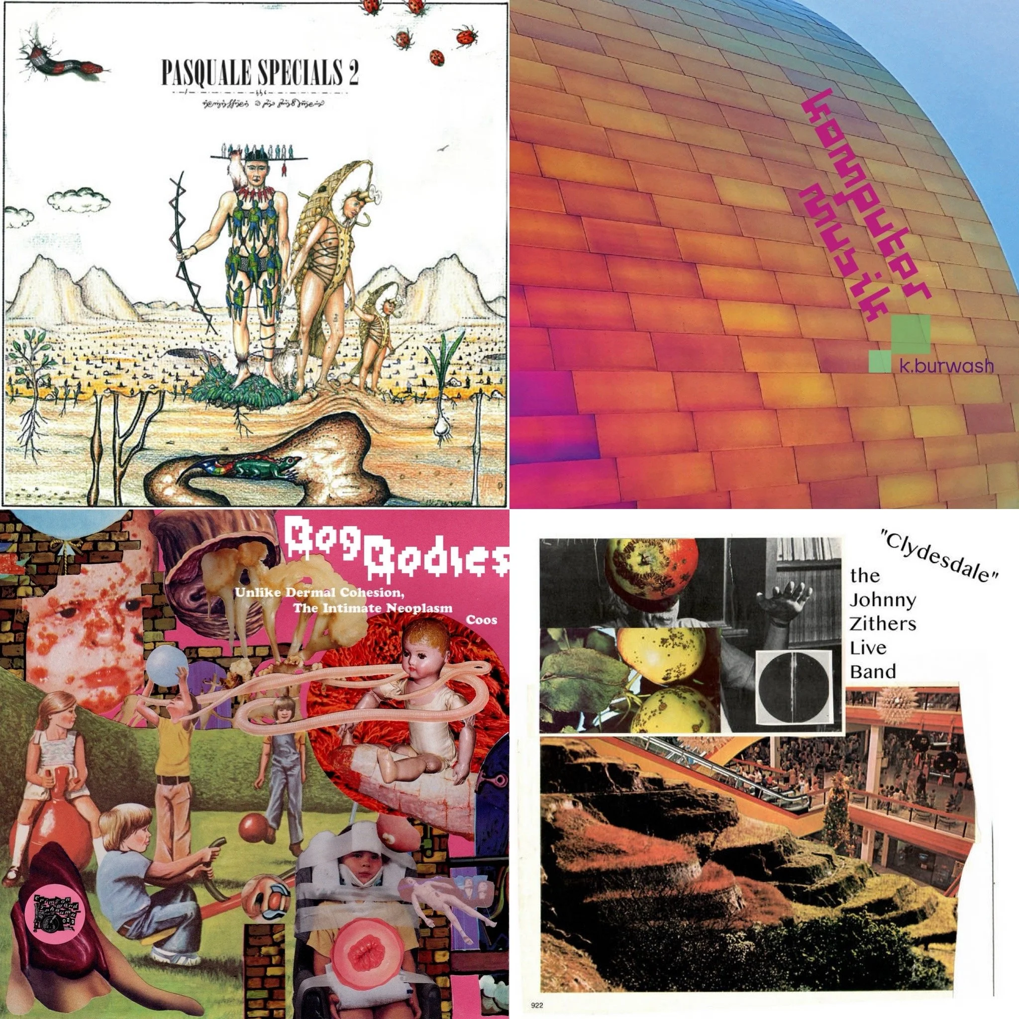 Pasquale, k.burwash, Bog Bodies, and Johnny Zithers