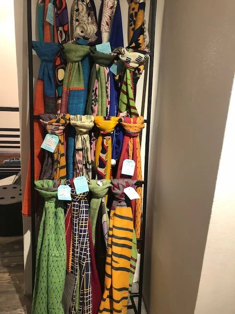 Scarves at 33 Rue Majorelle