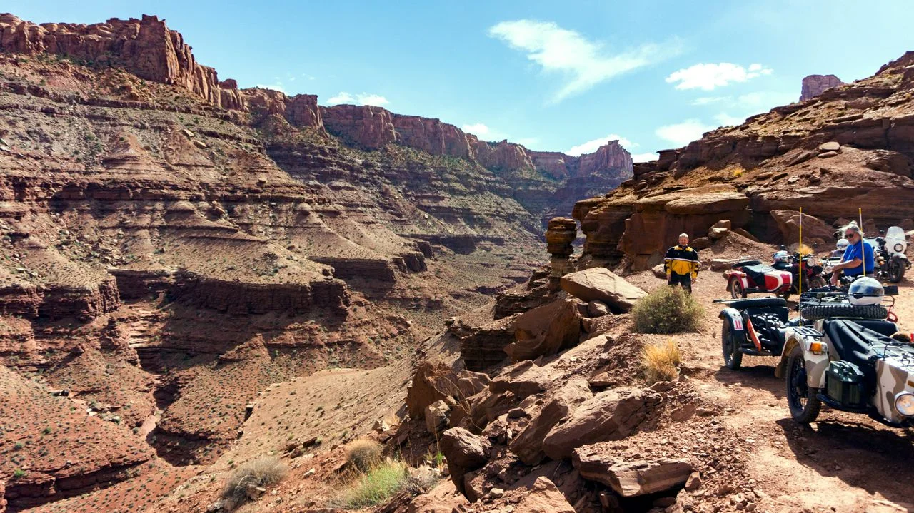 Rest break on Long Canyon Road. Photo: Dom C.