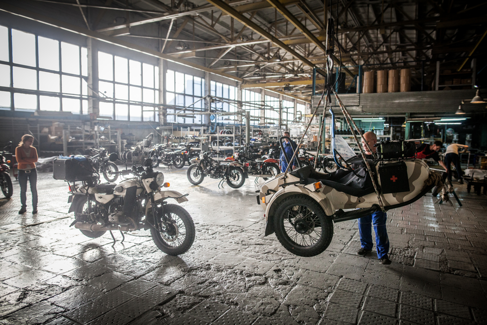 Mihai s Factory Surprise Ural Motorcycles