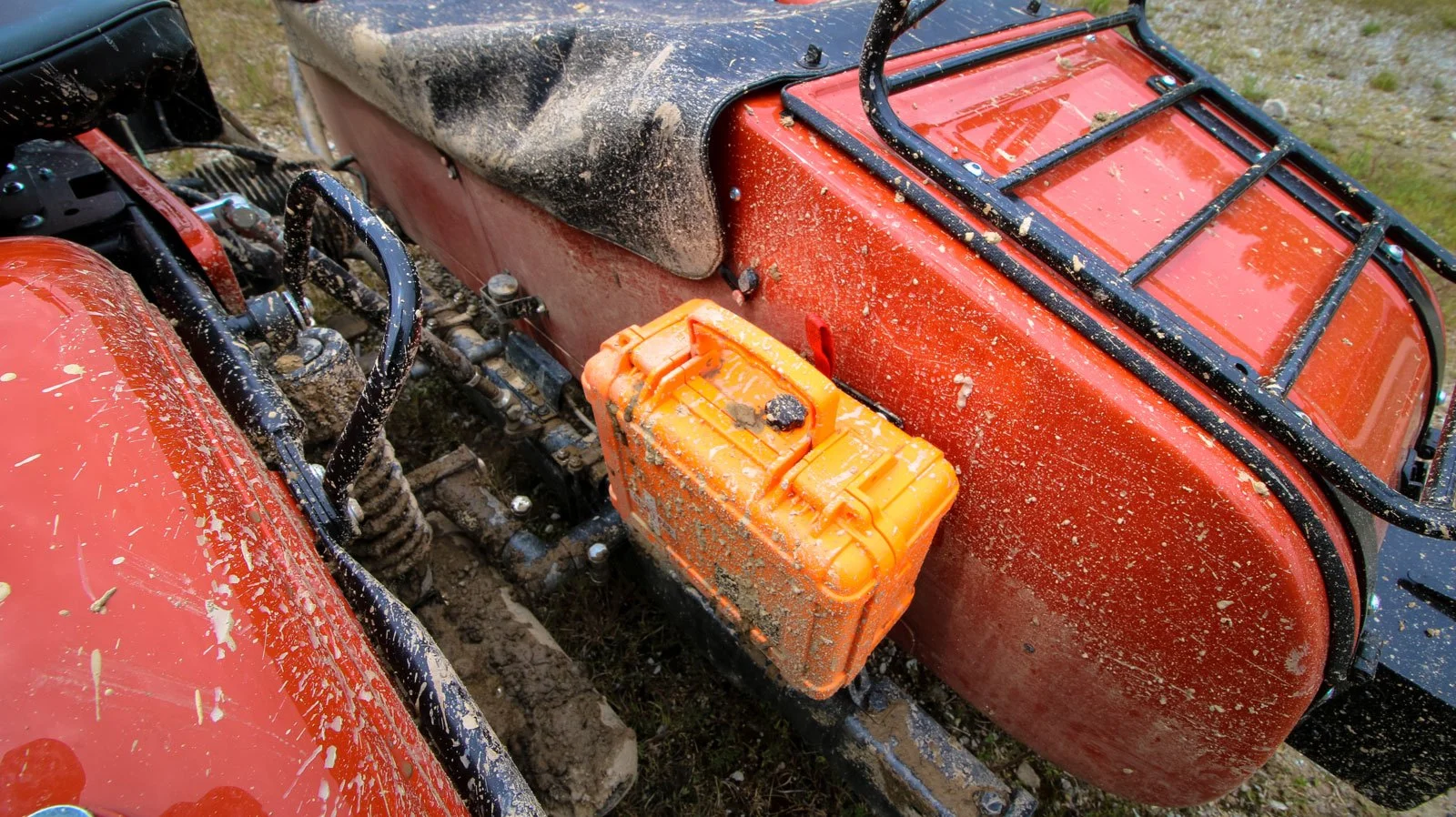 The Outer Limit Supply Day Tripper Series first aid kit with quick-release mount.
