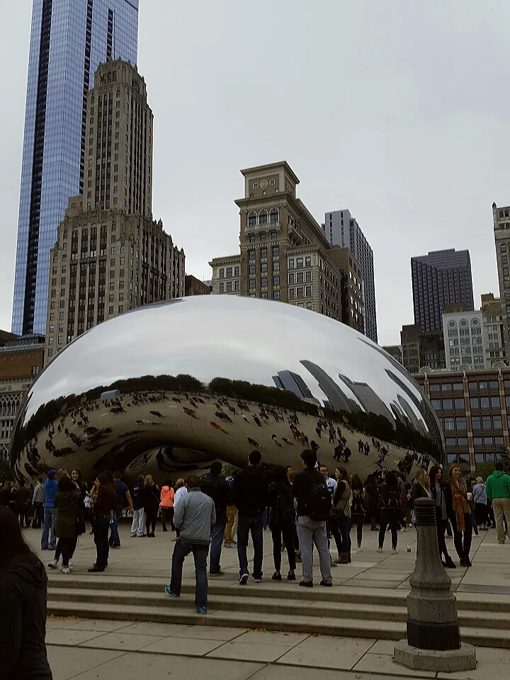 The Bean, Chicago (taken with my phone camera)