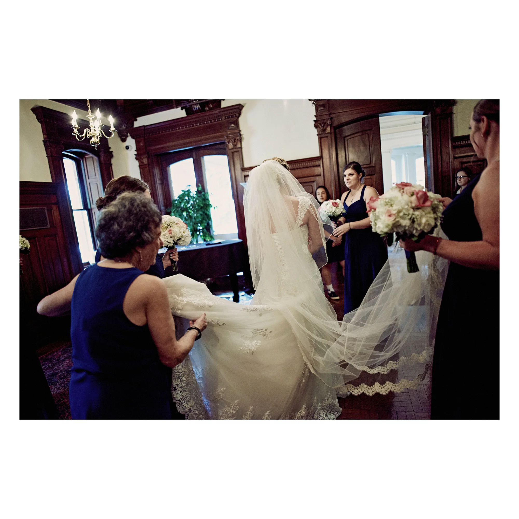 Spring Wedding at a Private School in Connecticut