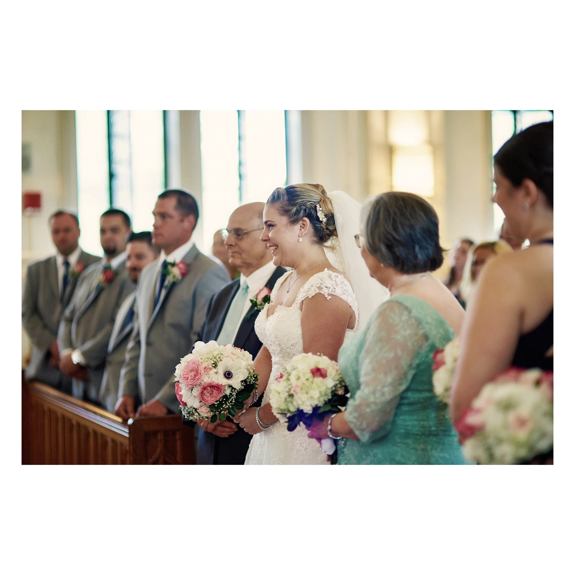 Spring Wedding at a Private School in Connecticut