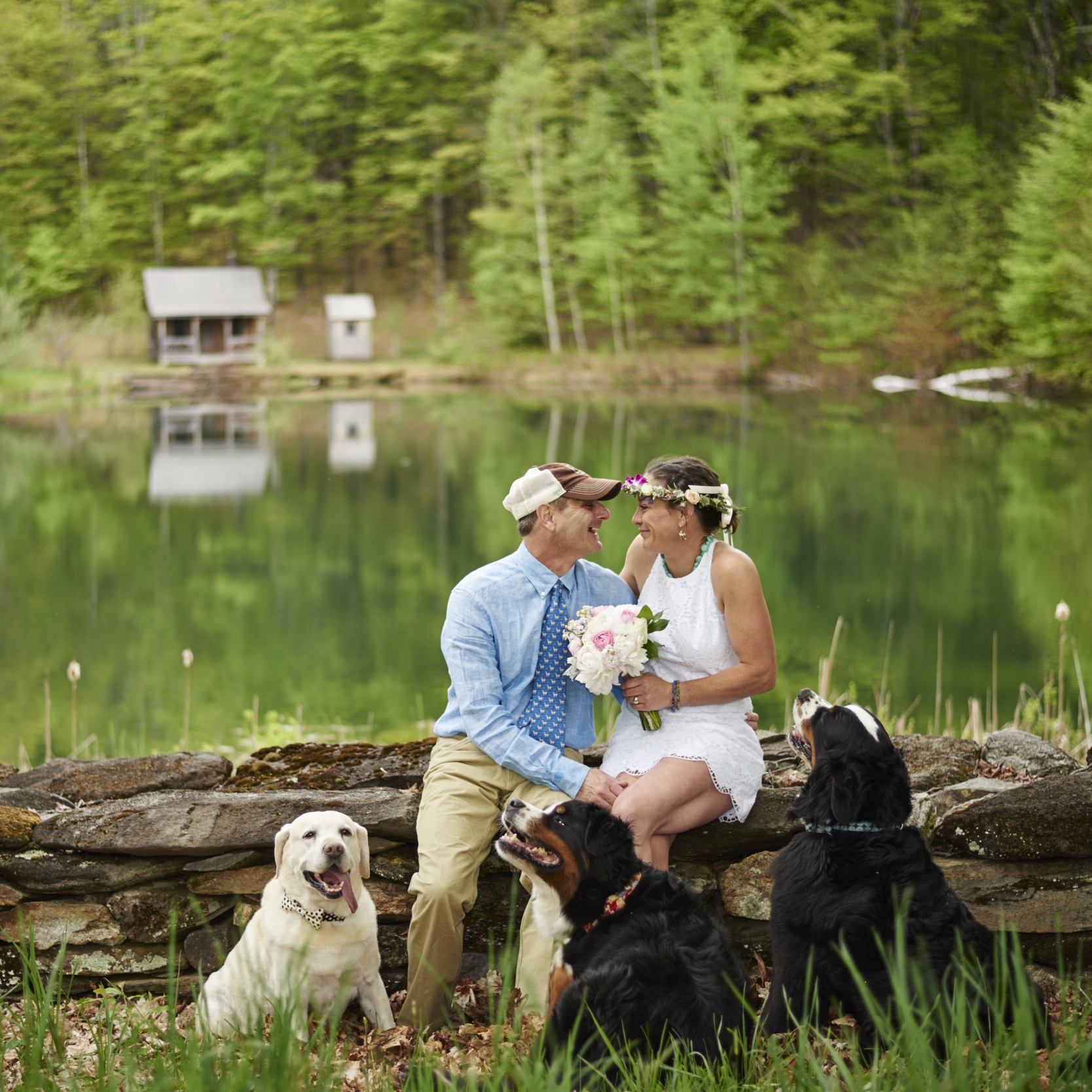 "She made us feel so comfortable and relaxed from the moment we meet her! Our 3 dogs were calm, quiet, and pleasant around Cate from the start! She has such a calming happy energy to her that you can't help but enjoy spending time with her." STEPHANIE A.