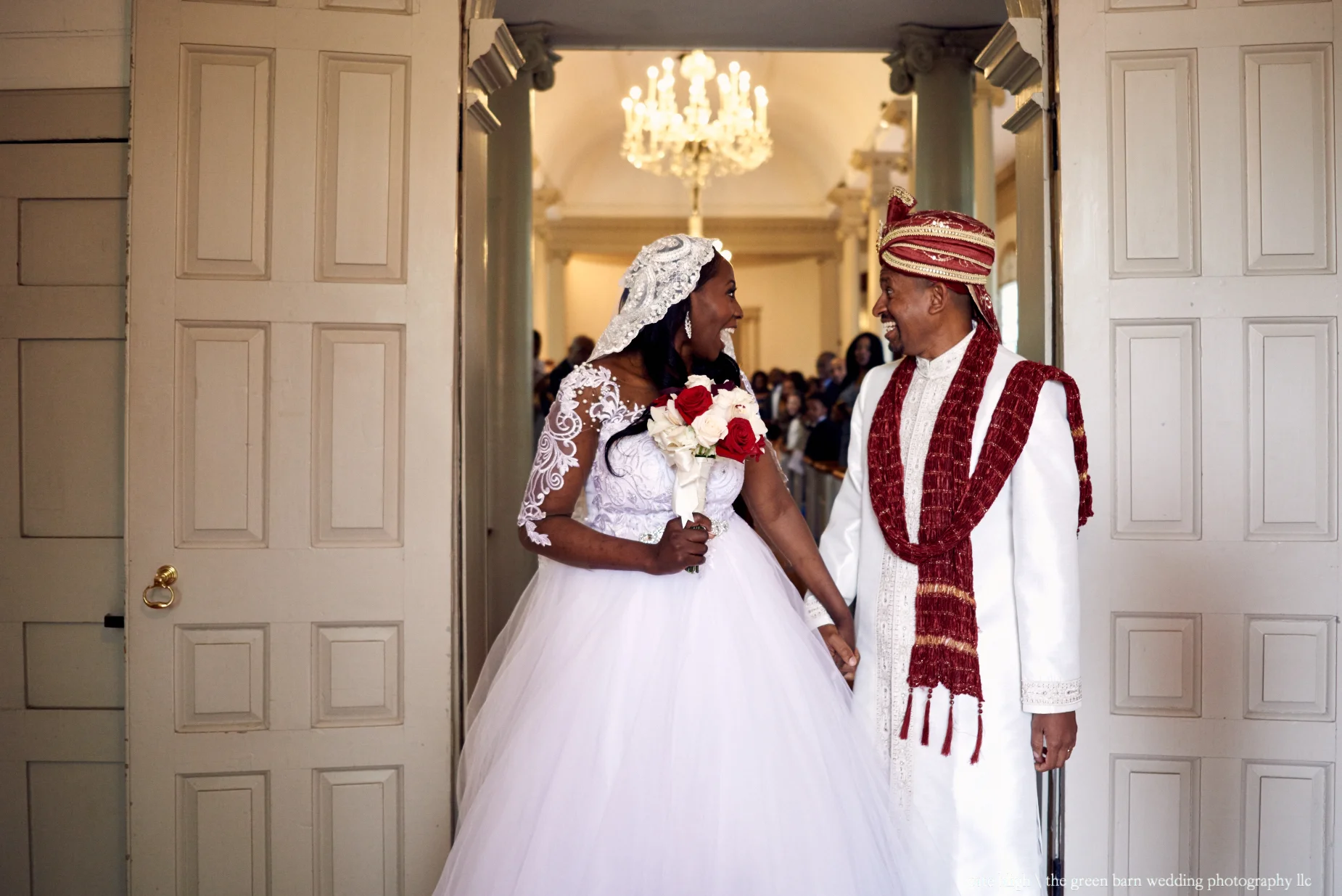 Serah and Onche's wedding at Christ's Church in Cambridge, Massachusetts