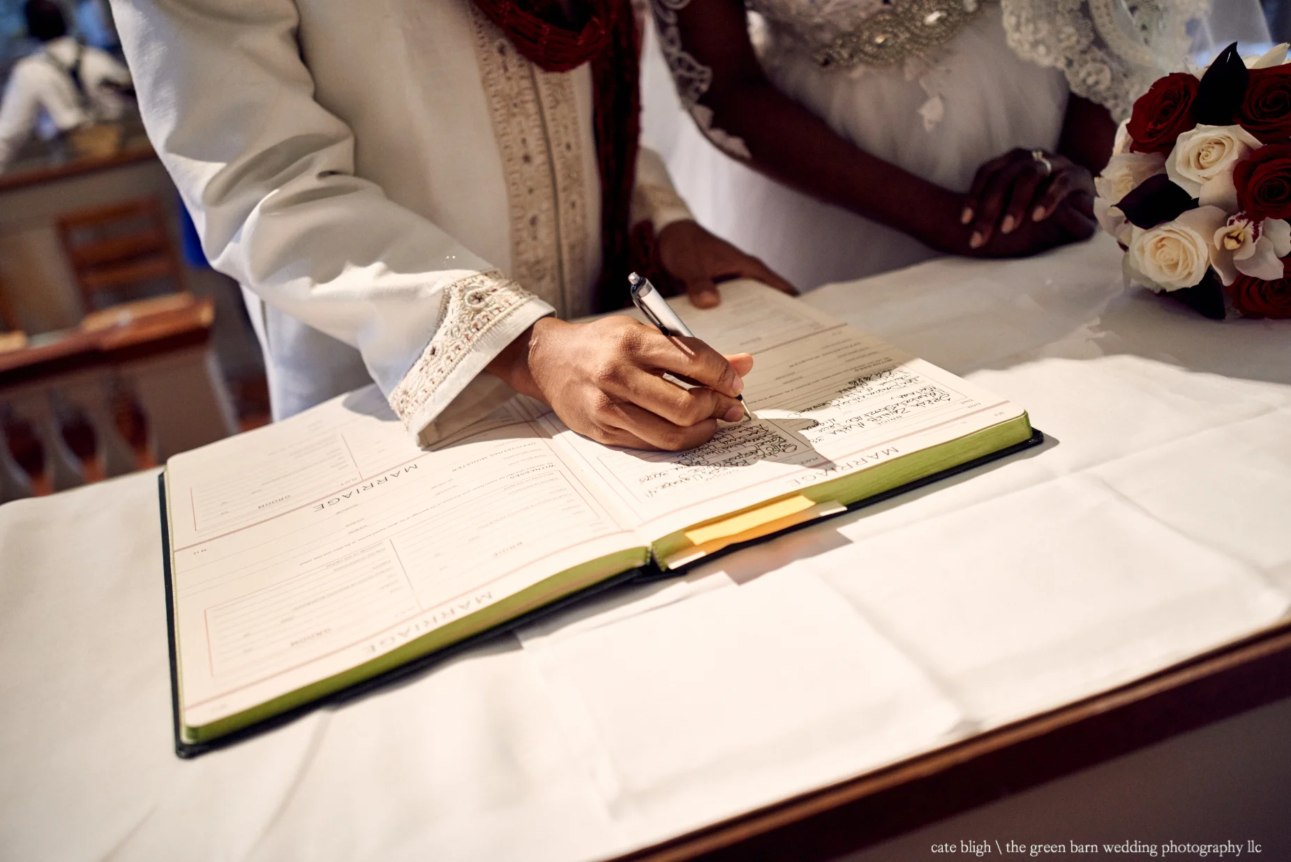 Serah and Onche's wedding at Christ's Church in Cambridge, Massachusetts