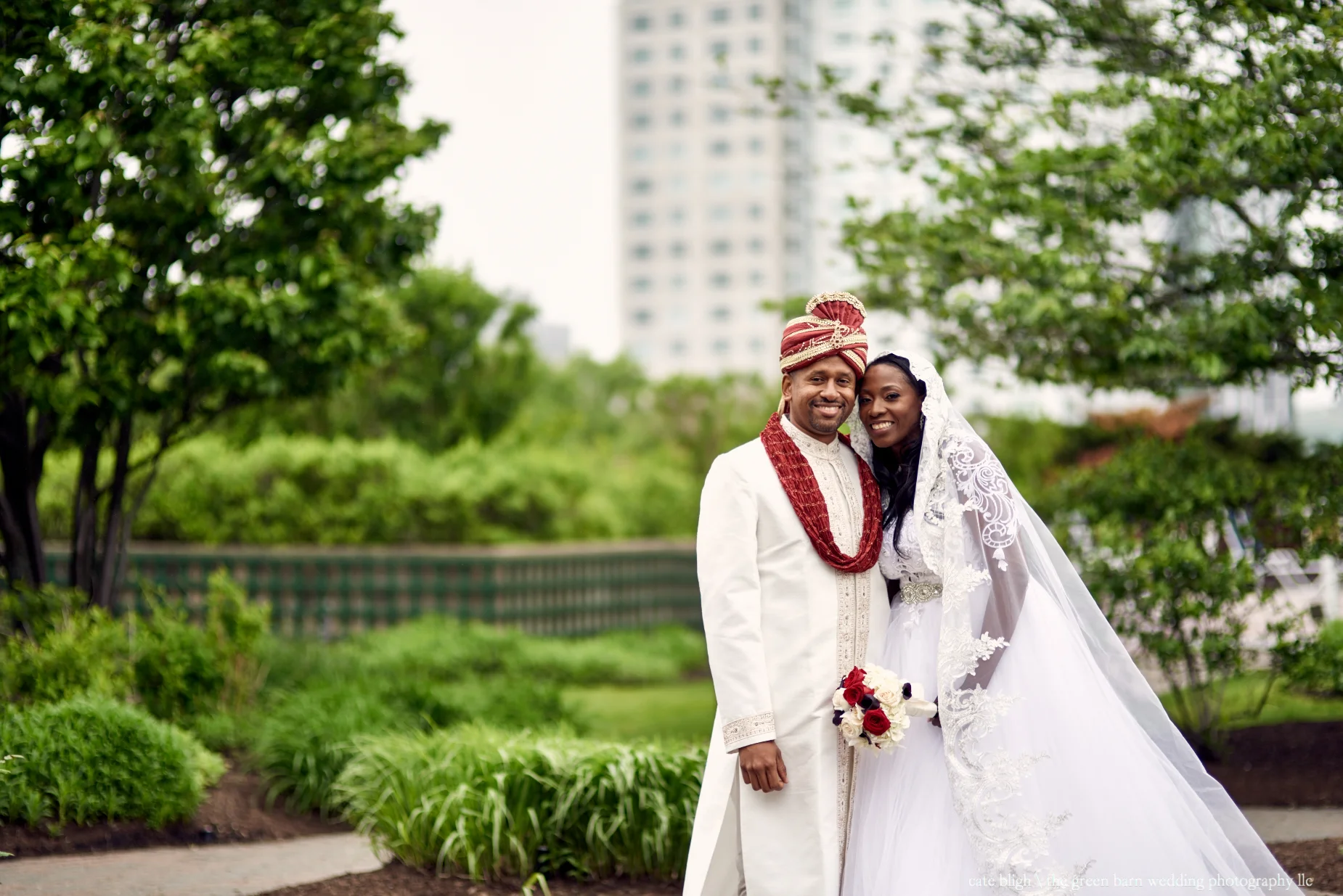 Serah and Onche's wedding at Christ's Church in Cambridge, Massachusetts