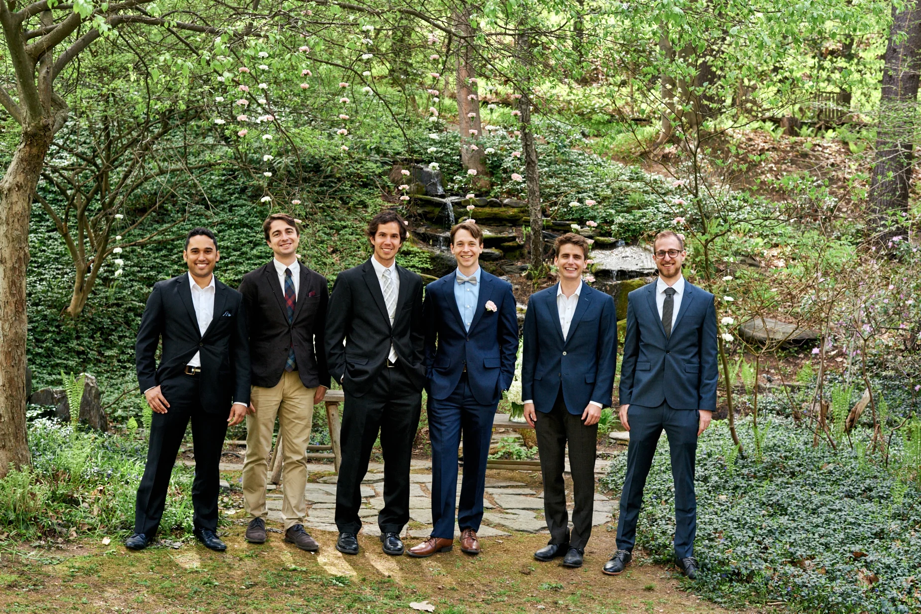 Angela and Josh's wedding at Nathan's Garden in Hanover, NH
