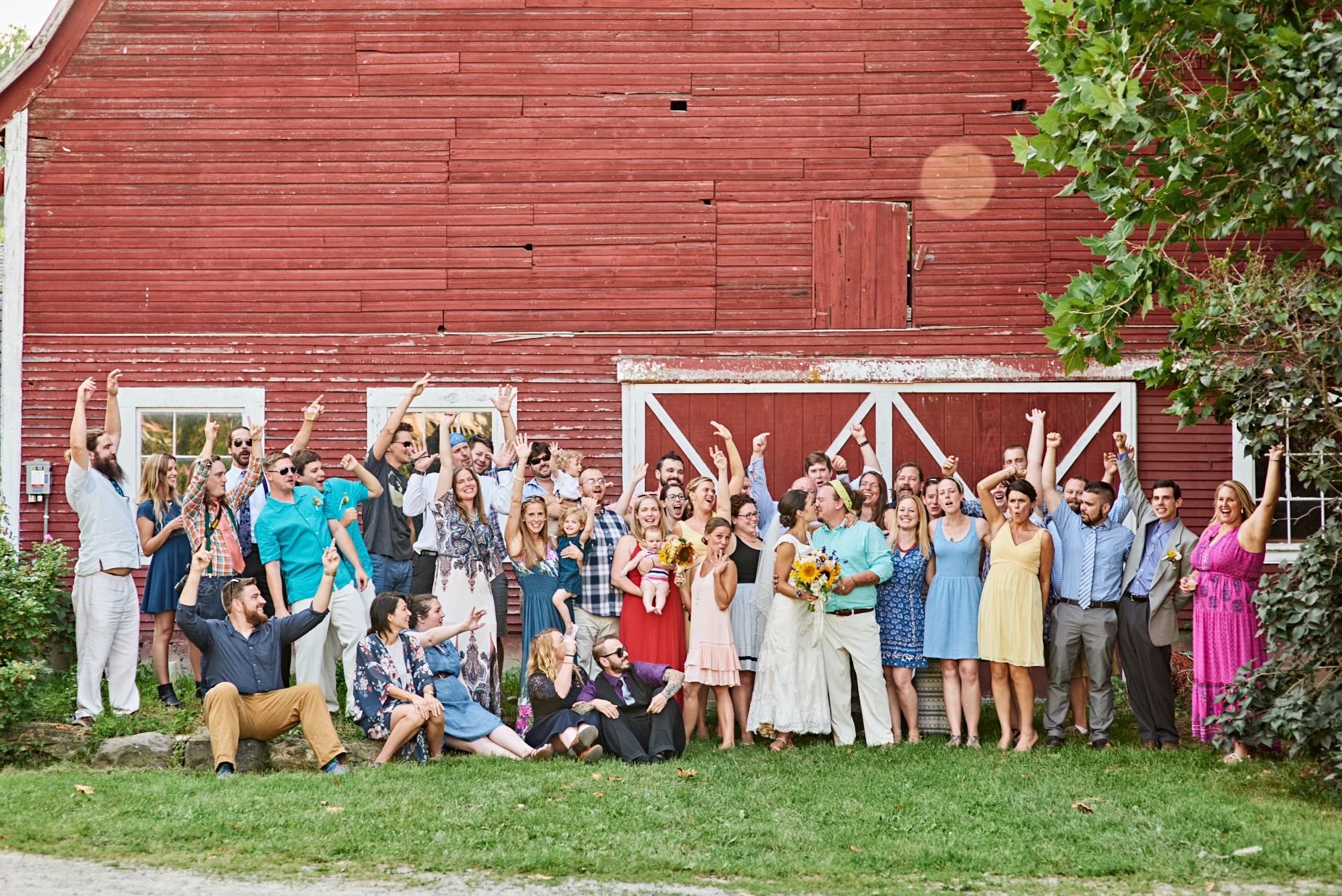 Wendy and Nathan's Wedding at Golden Well Farm, New Haven, Vermont